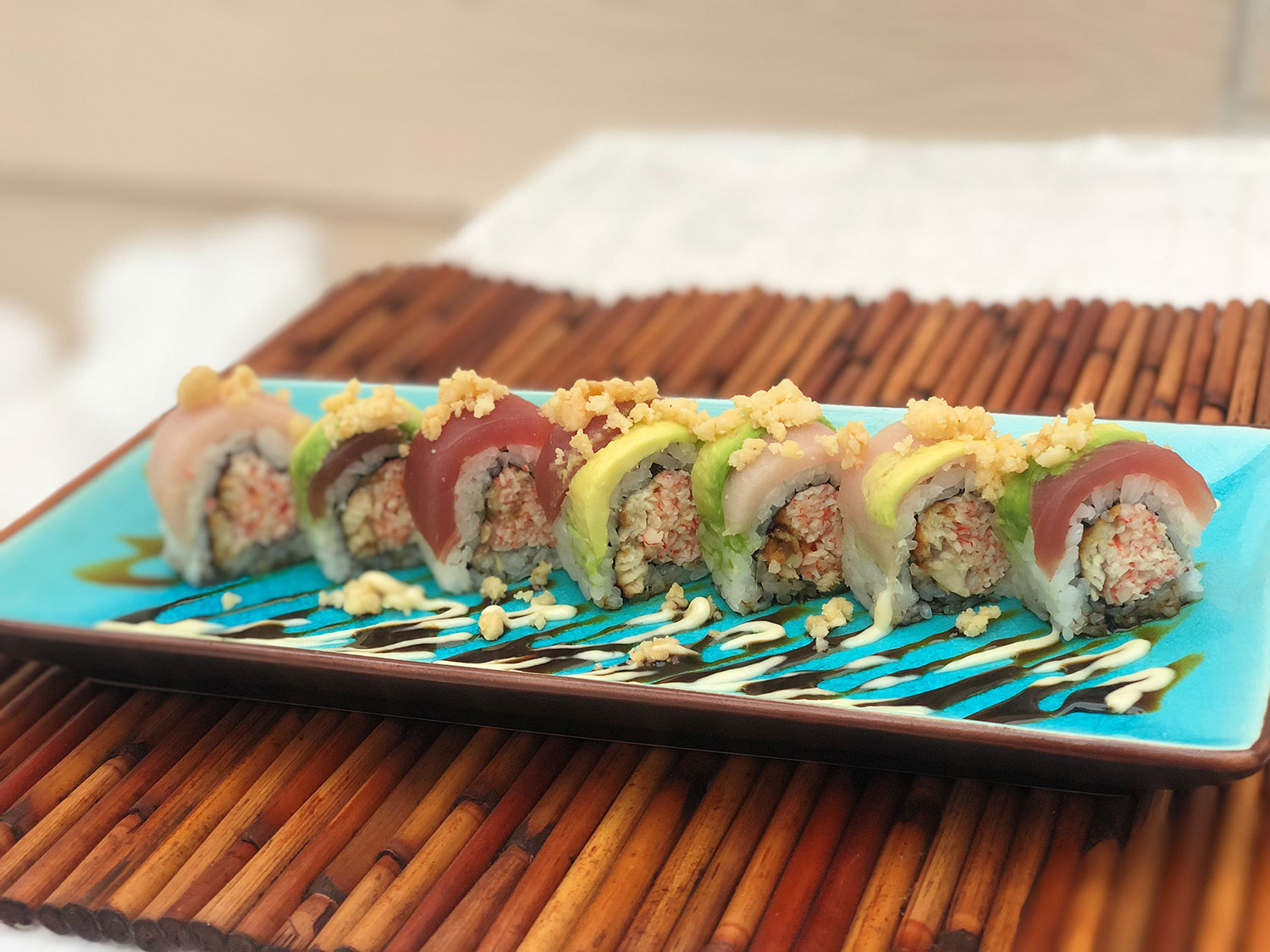 creative sushi rolls