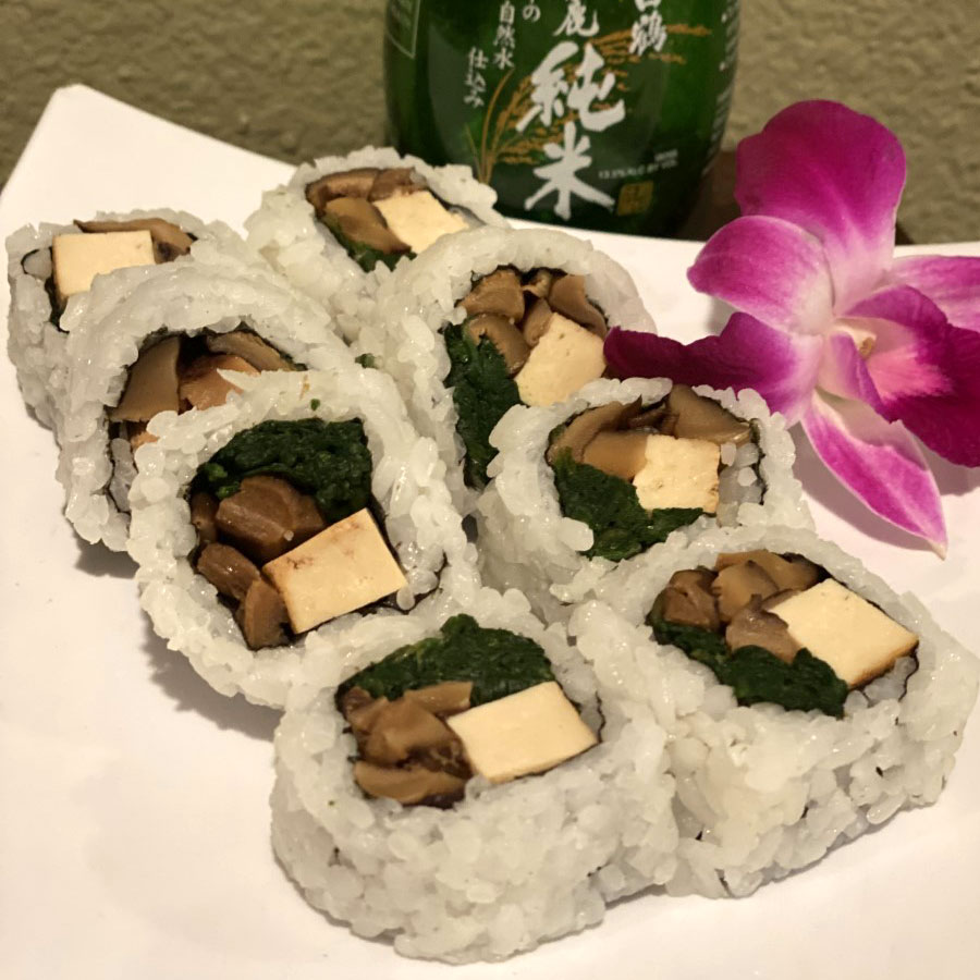 Order sushi online for curbside pick-up (530)544-5599 at Off the Hook